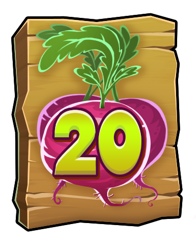 The Radish Badge - Word Whomp HD