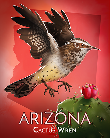 Phlinx II Cactus Wren Badge