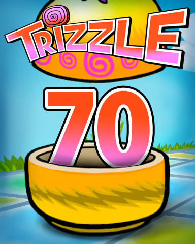 Rank 70 Badge - Trizzle
