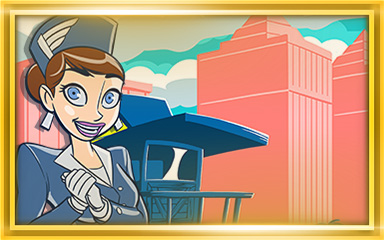 Miami Extended Stay Coach Badge - Jet Set Solitaire