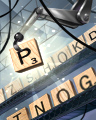 SCRABBLE Letter Factory Badge