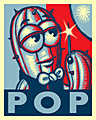 Pop Art Super Secret Badge