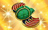 Gold Scarab Jewelry Badge - Poppit! Bingo