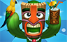 Tiki Brother Badge - Poppit! Party