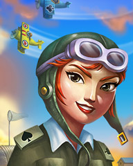 Wild Blue Yonder Badge - Aces Up! HD
