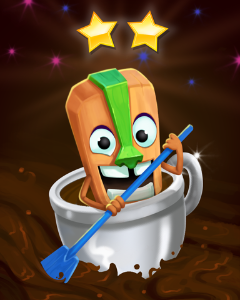 Caffeine Enthusiast Badge - Pogo Addiction Solitaire HD