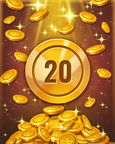 Rank 20 Badge - Pogo Slots