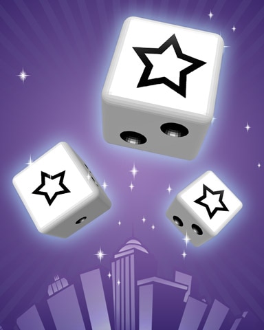 Starstruck Badge - Dice City Roller HD