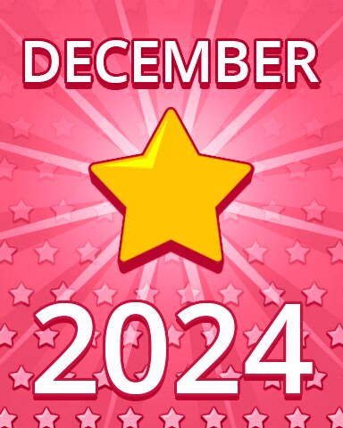 All Stars December 2024 Badge - Pogo Daily Sudoku