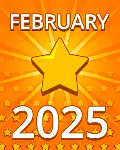 Pogo Daily Sudoku All Stars February 2025 Badge