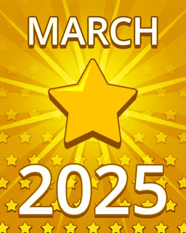 Pogo Daily Sudoku All Stars March 2025 Badge