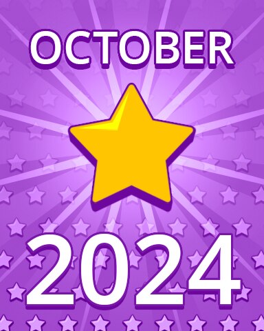 All Stars October 2024 Badge - Pogo Daily Sudoku