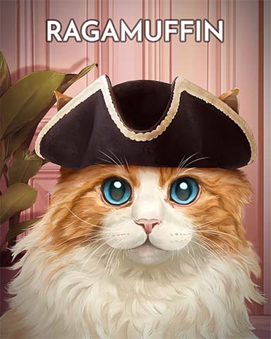Ragamuffin Cats In Hats Badge - Tri-Peaks Solitaire HD
