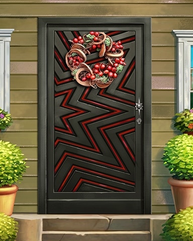 Red Star Decorated Doors Badge - MONOPOLY Sudoku