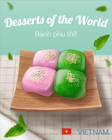 Bánh Phu Thê World Dessert Badge - Spades HD