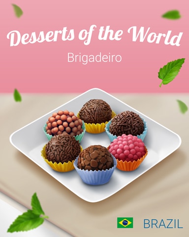 Brigadeiro World Dessert Badge - Phlinx II