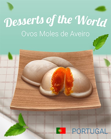 Ovos Moles de Aveiro World Dessert Badge - Rainy Day Spider Solitaire HD