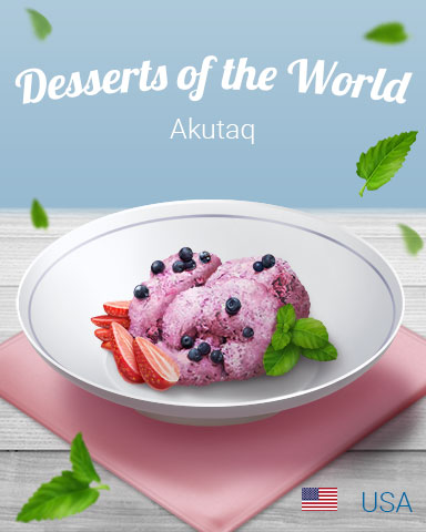 Akutaq World Dessert Badge - Cookie Connect