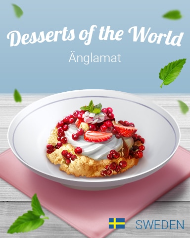 Änglamat World Dessert Badge - Word Whomp HD