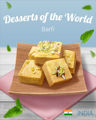 Barfi World Dessert Badge - Word Whomp HD