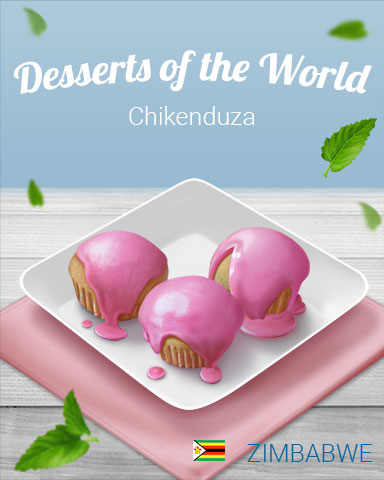 Chikenduza World Dessert Badge - World Class Solitaire HD