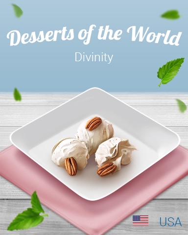 Divinity World Dessert Badge - Sweet Tooth Town