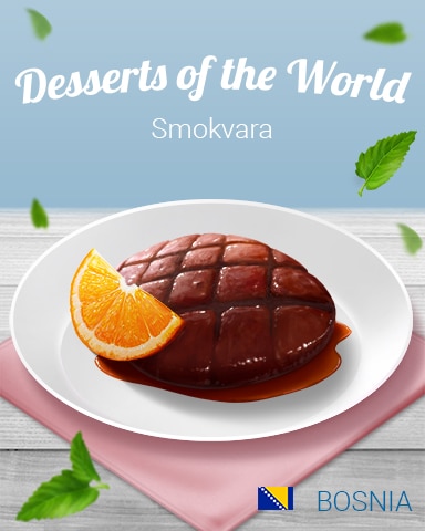 Smokvara World Dessert Badge - World Class Solitaire HD