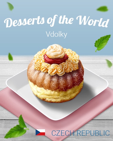 Vdolky World Dessert Badge - Rainy Day Spider Solitaire HD