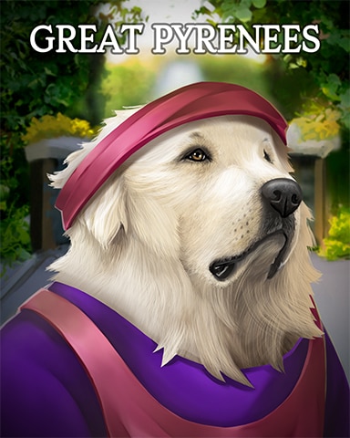 Dice City Roller HD Great Pyrenees Dogs in Disguise Badge