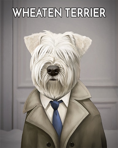 Poppit! Bingo Wheaten Terrier Dogs in Disguise Badge