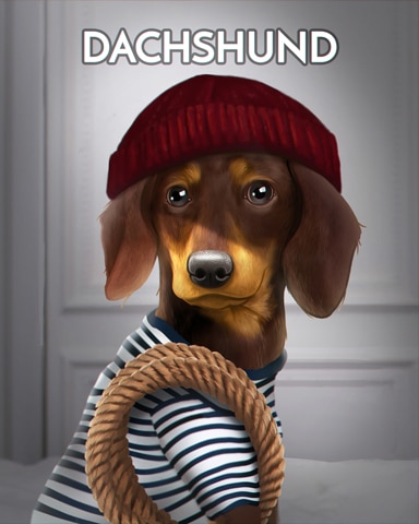 Jungle Gin HD Dachshund Dogs in Disguise Badge
