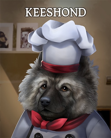 Spades HD Keeshond Dogs in Disguise Badge
