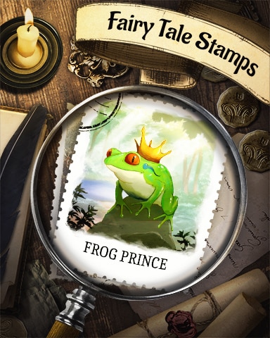 Frog Prince Fairy Tale Badge - Claire Hart: Secret in the Shadows