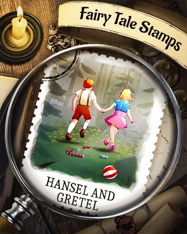 Hansel and Gretel Fairy Tale Badge - Anagrams