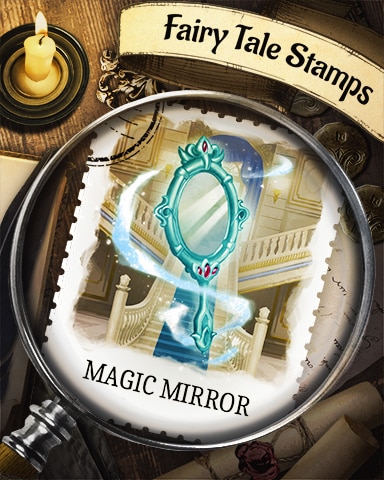 Magic Mirror Fairy Tale Badge - Mahjong Sanctuary