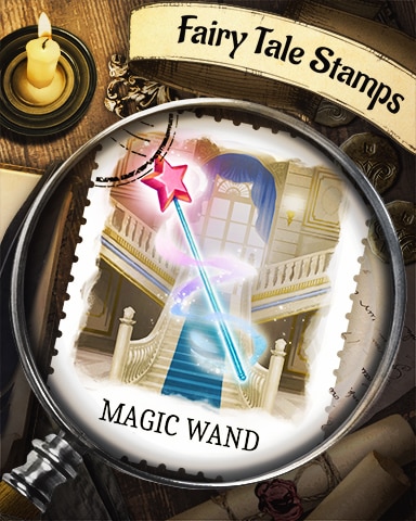 Magic Wand Fairy Tale Badge - Canasta HD