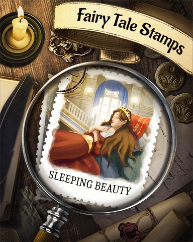 Sleeping Beauty Fairy Tale Badge - Lottso! Express HD