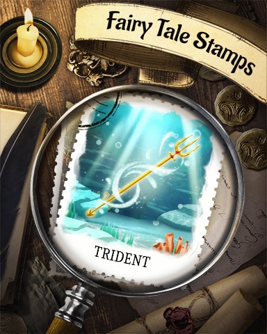 Trident Fairy Tale Badge - Solitaire Blitz