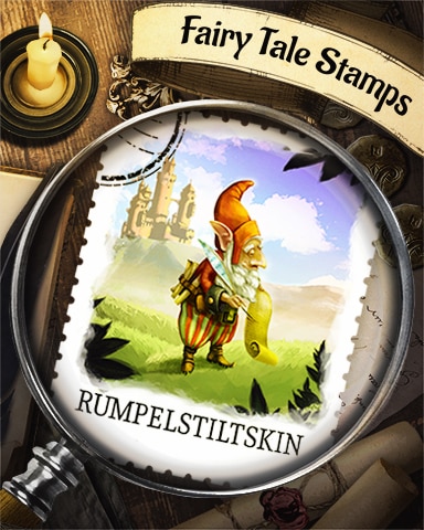 Rumplestilskin Fairy Tale Badge - Thousand Island Solitaire HD
