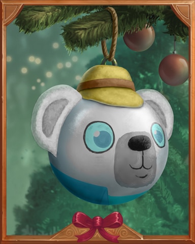 Bearnard Bauble Holiday Ornaments Badge - Tri-Peaks Solitaire HD