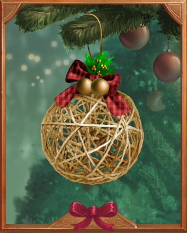 String Bauble Holiday Ornaments Badge - Tri-Peaks Solitaire HD