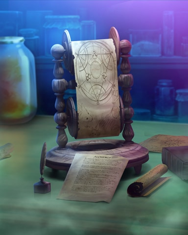 Jigsaw Treasure Hunter HD Arcane Scroll Mad Scientist Lab Badge