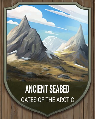 Mahjong Safari HD Gates of the Arctic Ancient Seabed National Parks Badge