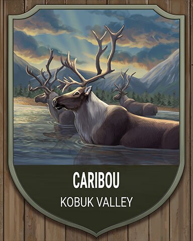 World Class Solitaire HD Kobuk Valley Caribou National Parks Badge