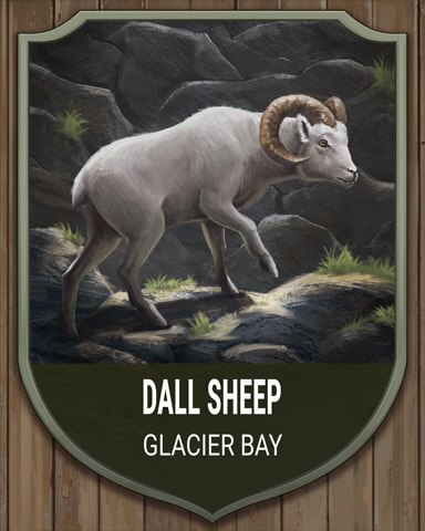 Mahjong Sanctuary Glacier Bay Dall Sheep National Parks Badge