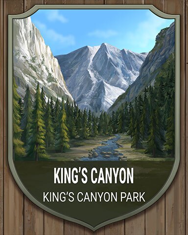 Tri-Peaks Solitaire HD Kings Canyon National Parks Badge