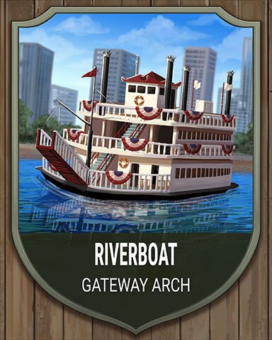 World Class Solitaire HD Gateway Arch Riverboat National Parks Badge