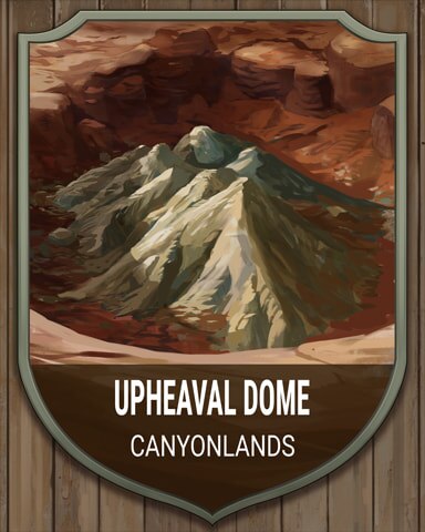 Jet Set Solitaire Canyonlands Upheaval Dome National Parks Badge