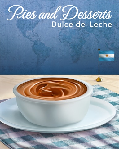 Dulce de Leche Pies and Desserts Badge - Garden Blast