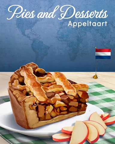 Appeltaart Pies and Desserts Badge - Crossword Cove HD